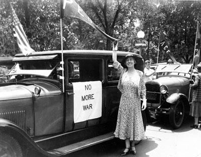 J.Rankin 1932, von Washington auf dem Weg zur ?speaking tour? ©picture alliance/AP images