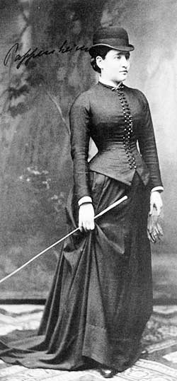 Bertha Pappenheim während ihres Aufenthalts im Sanatorium Bellevue 1882