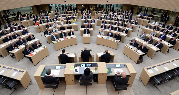 Plenarsitzung im Landtag von Baden-Württemberg 2017. Foto: Landtag Baden-Württemberg