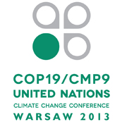 Logo: 2013 COP19/CMP9 Warschau Logo: 2013 COP19/CMP9 Warschau
