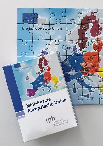 Mini-Puzzle EU (30 Stück)