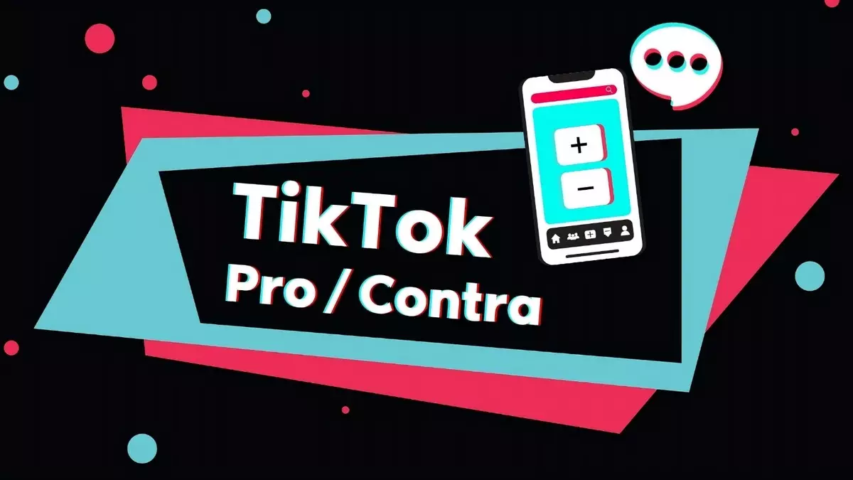 TikTok Pro/Contra. Grafik: LpB via Canva.
