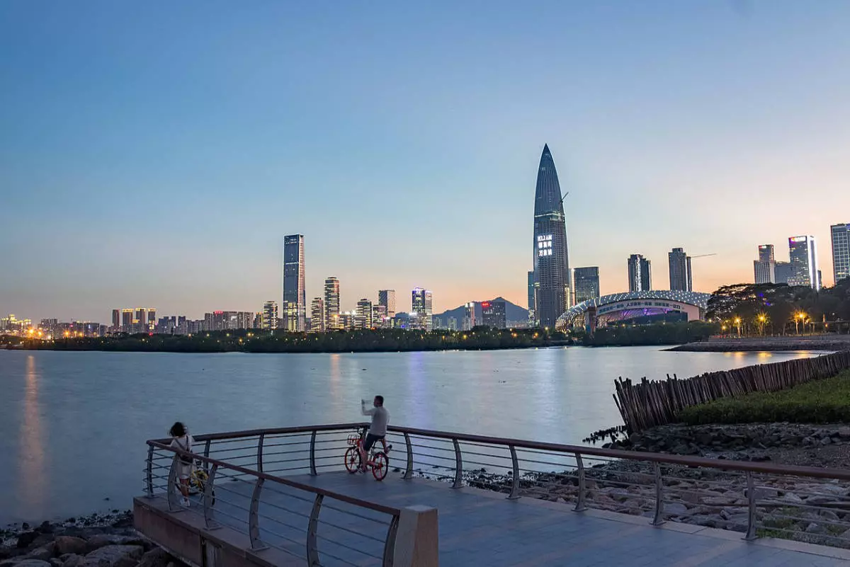 Skyline von Shenzhen