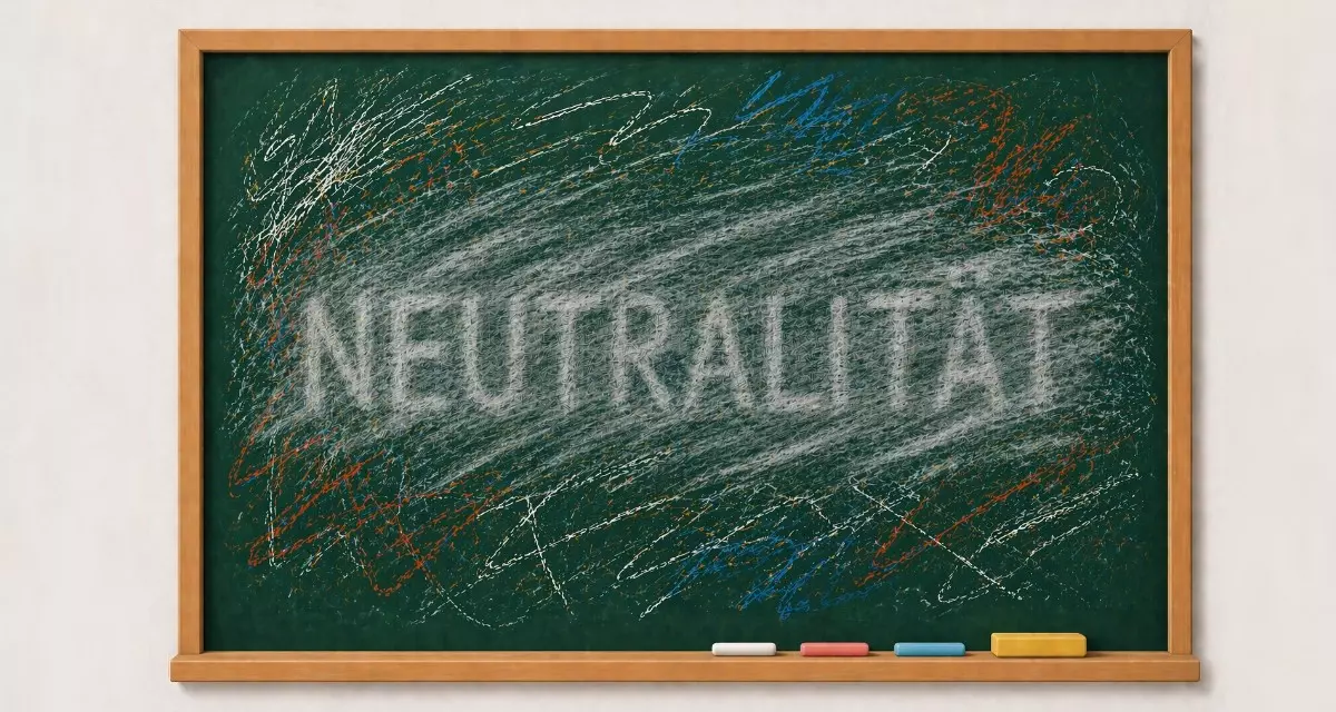 Neutralität in Schule und Unterricht ist ein "Mythos". Bild: KI-generiert mit ChatGPT. Neutralität in Schule und Unterricht ist ein "Mythos". Bild: KI-generiert mit ChatGPT.