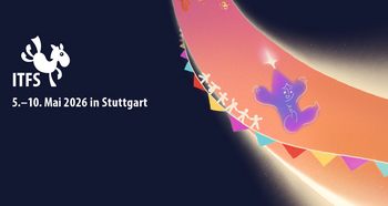 Internationales Trickfilm Festival Stuttgart, Mai 2026. Logo und Key-Visual ITFS 2026. Grafik: Trickfilm-Festival Stuttgart