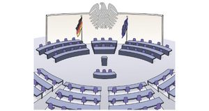 Grafik: Der Bundestag