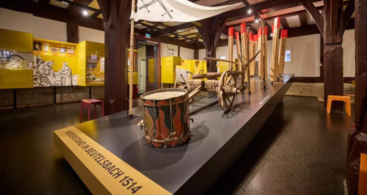 Museum Bauernkrieg im Württemberg-Haus Beutelsbach. Quelle: LpB BW | Foto: Gottfried Stoppel
