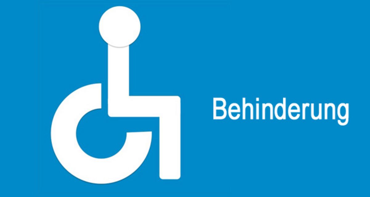 Symbolbild Behinderung. 