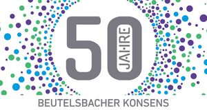 50 Jahre Beutelsbacher Konsens Logo. Foto: LpB BW.