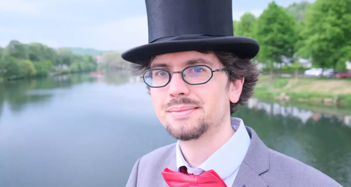 Markus Vogt, Kandidat von DIE PARTEI für die OB-Wahlen. Foto: privat