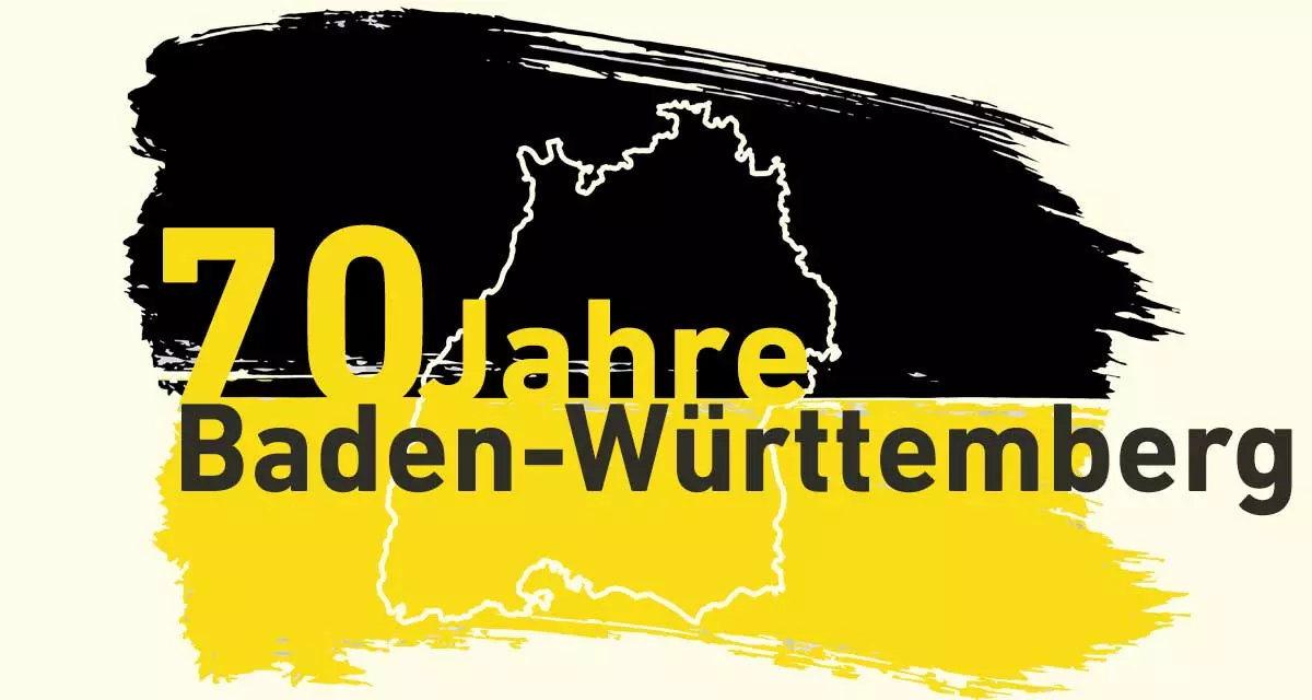 70 Jahre Baden-Württemberg. Grafik: Flagge | Adobe Stock 