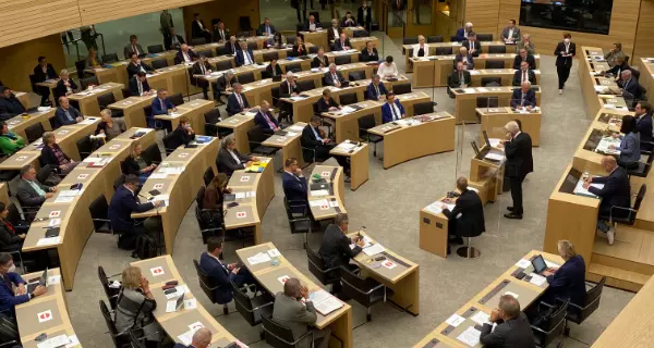 Plenarsitzung im Oktober 2020. Foto: Landtag von Baden-Württemberg