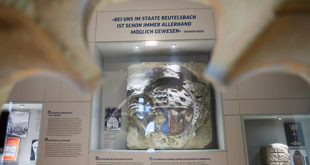 Innenansicht vom Württemberg-Haus Beutelsbach. Quelle: LpB BW | Foto: Gottfried Stoppel