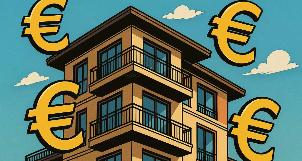 Immobilien sind in vielen Orten zu einer sehr teuren Angelegenheit geworden. Grafik KI-generiert via Chatgpt