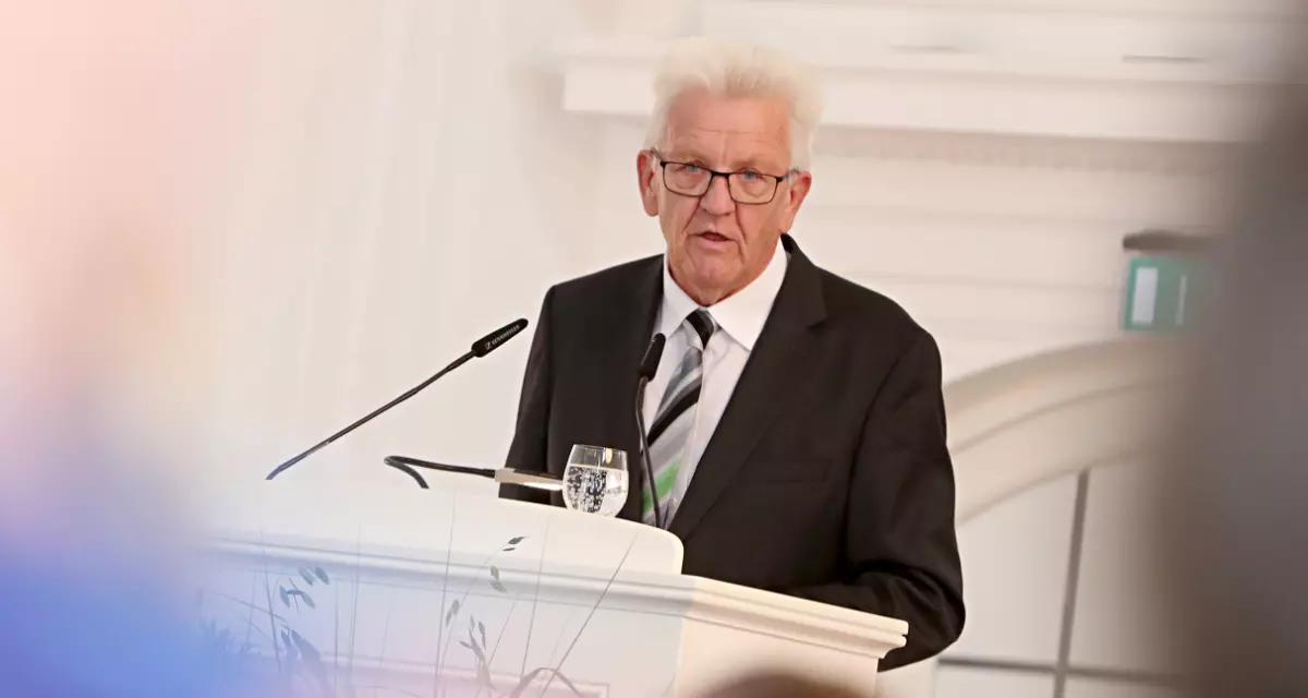 Winfried Kretschmann beim Festakt zum 75. Jahrestag des 20. Juli 1944.