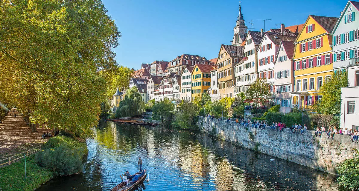 Altstadtansicht von Tübingen am Neckar. Foto: pixabay.com | Th G