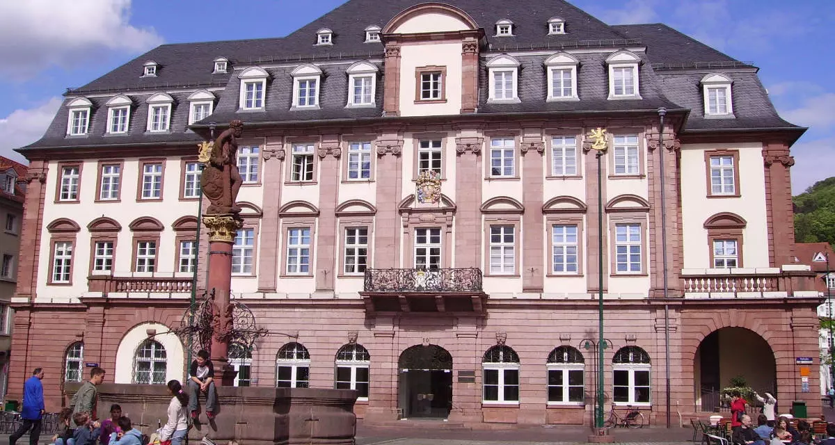 Das Rathaus in Heidelberg. Foto: Immanuel Giel | Gemeinfrei Das Rathaus in Heidelberg.