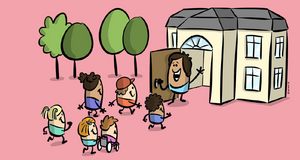 Unterrichtseinheit: 8. Kinderbeteiligung. Grafik: Jai Wanigesinghe 