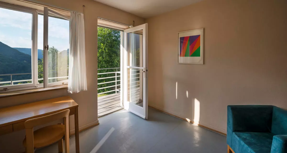 Haus auf der Alb: Gästezimmer mit Balkon | Foto: Rose Hajdu
