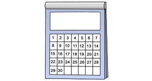 Grafik: Kalender 