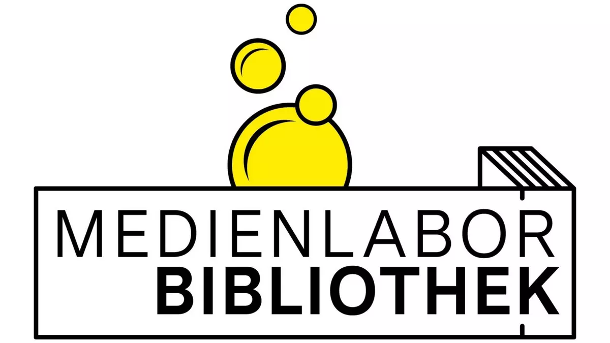 Logo des Projekts "Medienlabor Bibliothek". Grafik: MFG Baden-Württemberg