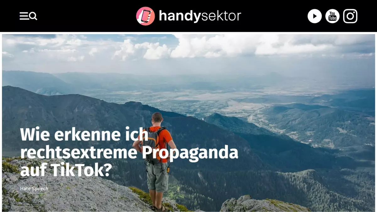 Screenshot Handysektor