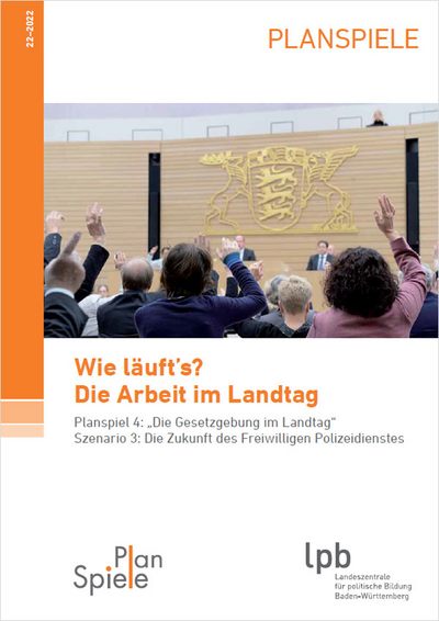 PL 22-2022 Wie läuft’s? Die Arbeit im Landtag