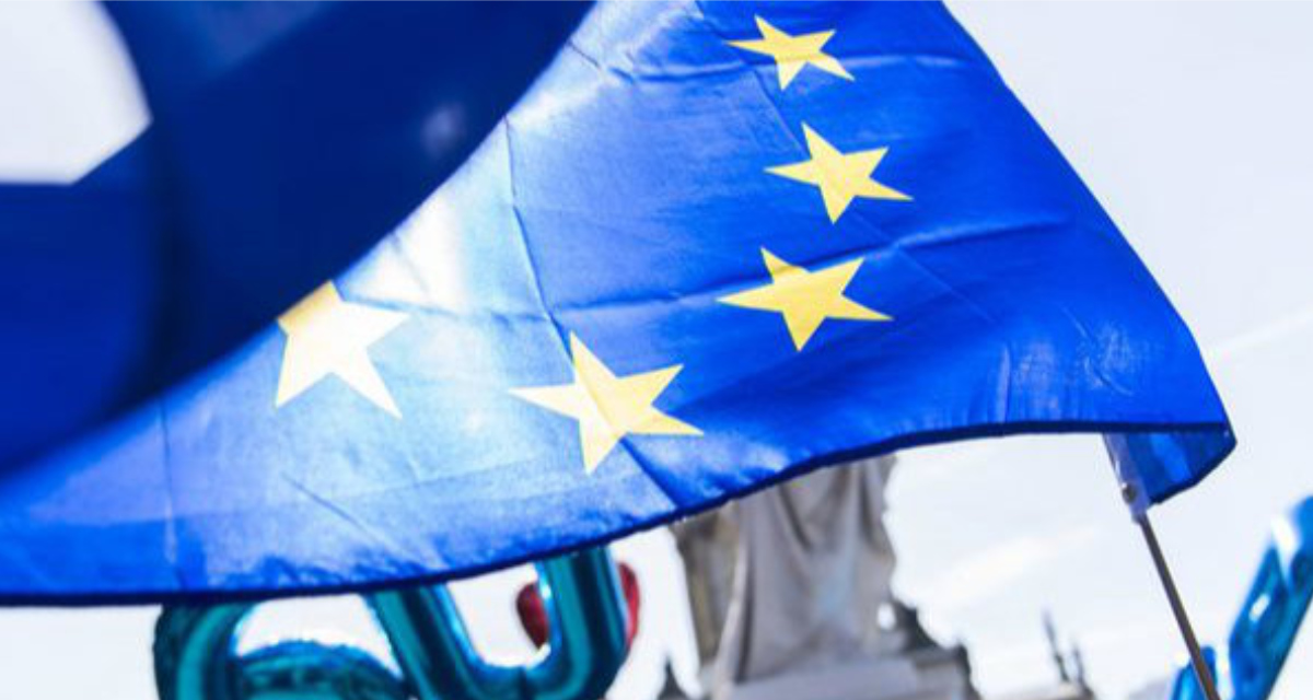 "Pulse of Europe" zur Jubiläumsveranstaltung im März 2017 in Berlin. Foto: picture alliance/ZUMA Press 