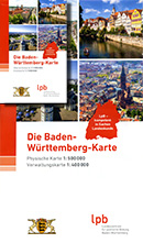 Abbildung -Die Baden-Württemberg Karte, KLEIN