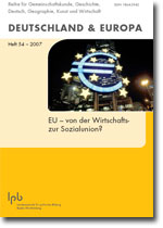 Abbildung -EU - von der Wirtschafts- zur Sozialunion?