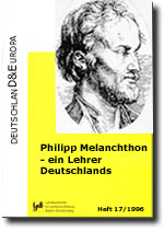 Abbildung -D&E Heft 17-1996 Philipp Melanchthon - ein Lehrer Deutschlands