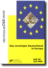 Das vereinigte Deutschland in Europa Das vereinigte Deutschland in Europa