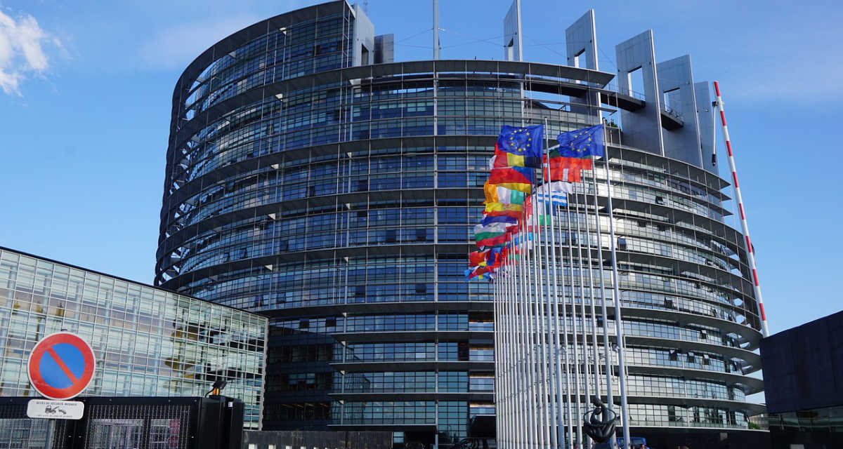 Das EU-Parlament in Straßburg.