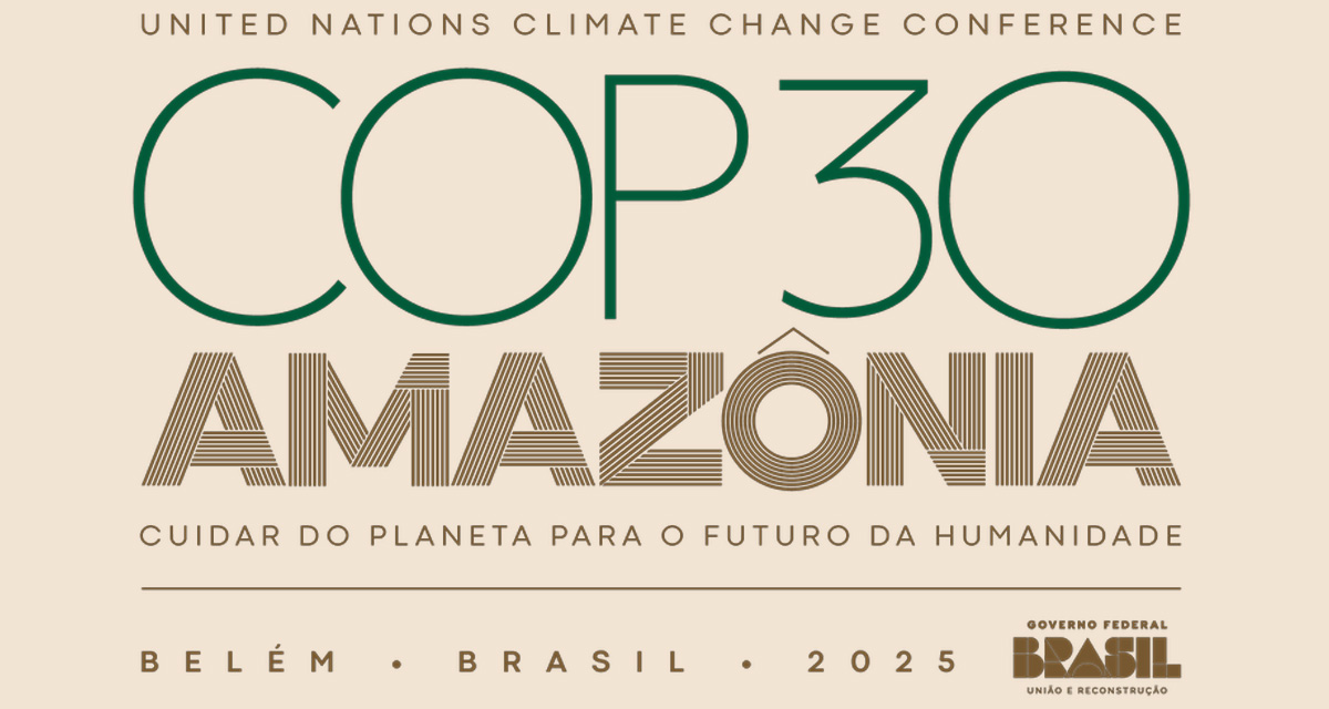 Logo des Weltklimagipfels COP 30 in Belém, Brasilien