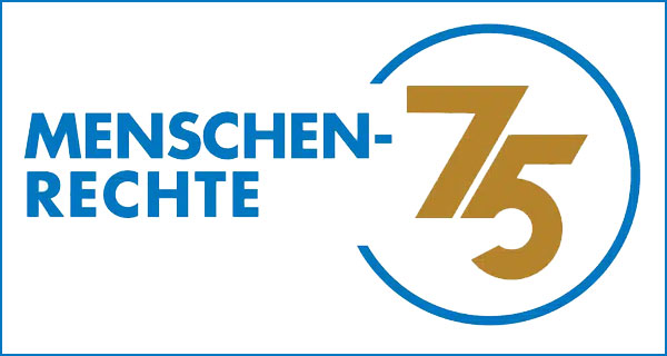 Logo der Kampagne 75 Jahre Menschenrechte. © United Nations 