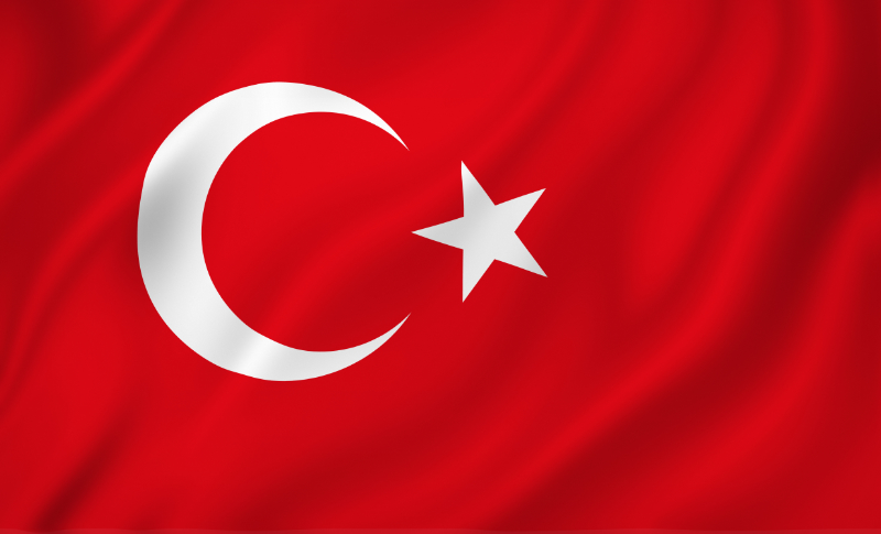 Flagge der Türkei. Grafik: Adobe Stock | somartin