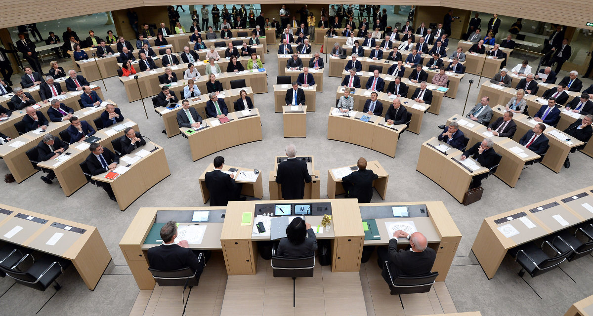 Plenarsitzung im Landtag von Baden-Württemberg 2017. Foto: Landtag Baden-Württemberg
