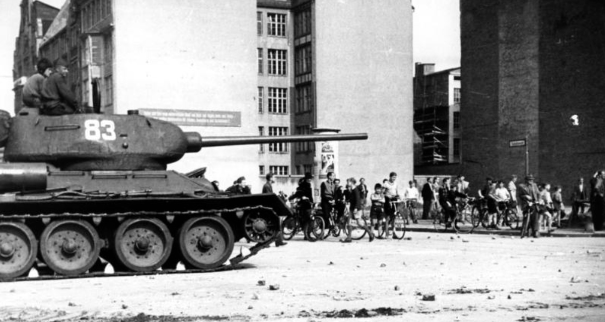 17. Juni 1953. Aufstand im Sowjet-Sektor von Berlin.
