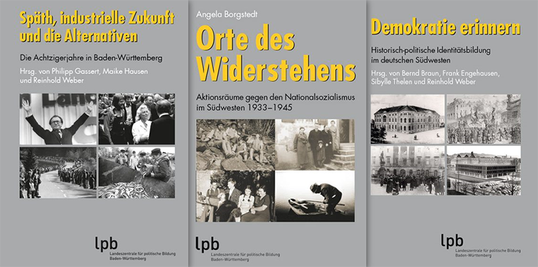 Foto: Ausgaben der Landeskundlichen Reihe.