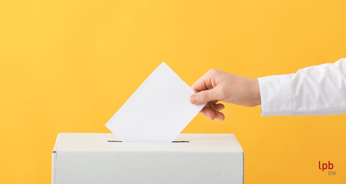 Wahlen. Symbolfoto. Grafik via Canva