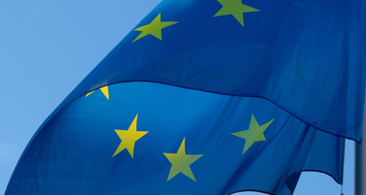 Europäische Flagge (Symbolbild)