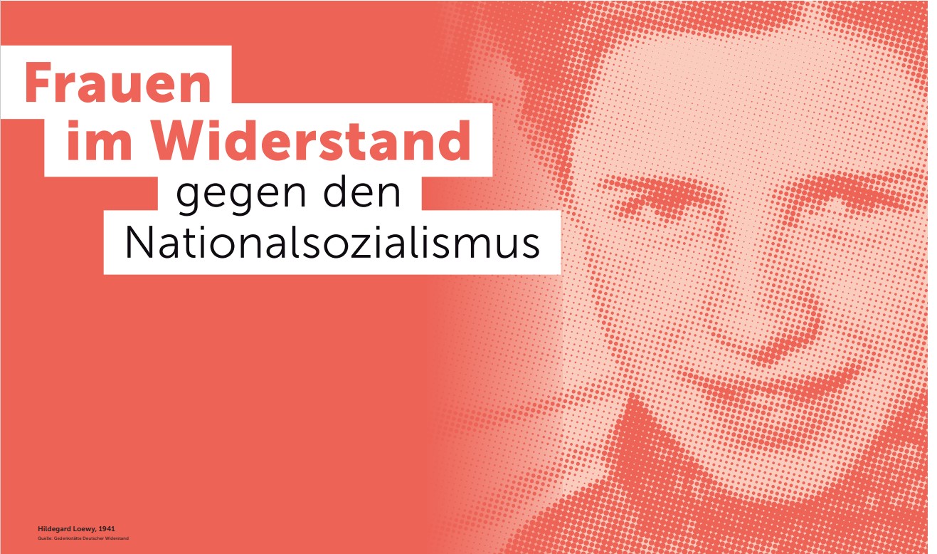 Banner ohne Logos / Quelle: Foto: Privatbesitz/ Reproduktion Gedenkstätte Deutscher Widerstand Banner ohne Logos