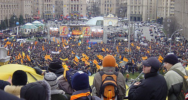 Proteste im November 2004 in Kiew | Wikipedia | Marion Duimel | CC BY-SA 3.0