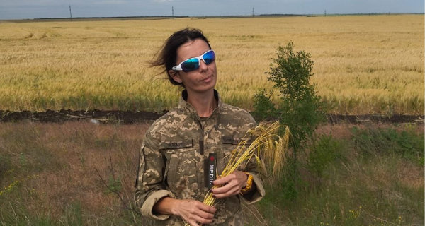 Olga Guz als Unteroffizierin der Streitkräfte der Ukraine | Foto: privat