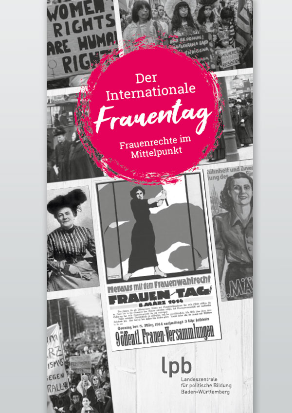 Faltblatt: Internationaler Frauentag
